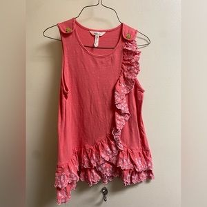 Matilda Jane coral tank. Size 16